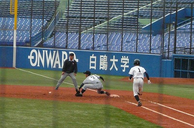 明治神宮大会　高校の部　決勝戦　大垣日大対東海大相模　極寒雨中の決勝戦_b0166128_1950259.jpg