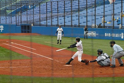 明治神宮大会 高校の部 決勝戦 大垣日大対東海大相模 極寒雨中の決勝戦_b0166128_19514971.jpg