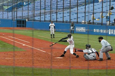 明治神宮大会　高校の部　決勝戦　大垣日大対東海大相模　極寒雨中の決勝戦_b0166128_19523438.jpg