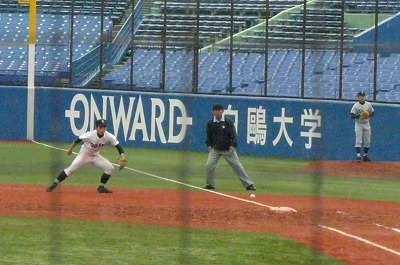 明治神宮大会 高校の部 決勝戦 大垣日大対東海大相模 極寒雨中の決勝戦_b0166128_20434239.jpg