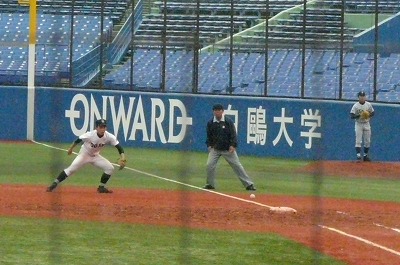 明治神宮大会　高校の部　決勝戦　大垣日大対東海大相模　極寒雨中の決勝戦_b0166128_20434239.jpg