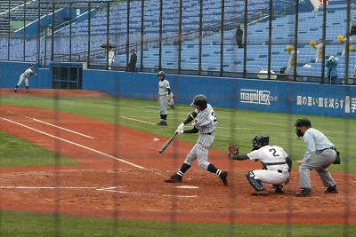 明治神宮大会　高校の部　決勝戦　大垣日大対東海大相模　極寒雨中の決勝戦_b0166128_20444670.jpg