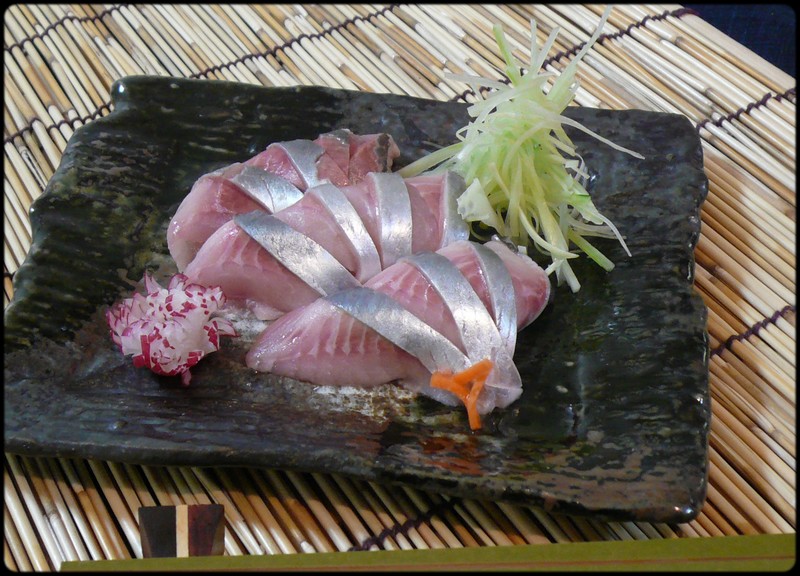ニシンの刺身 魚と野菜と私と和ノ香