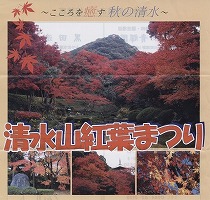 ２００９清水山紅葉まつり（みやま市瀬高町の名所）・千寿の楽しい歴史_a0137997_16245479.jpg