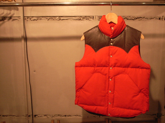 \"RMFB MEN\'S NYLON DOWN VEST\"ってこんなんこと。_c0140560_17113010.jpg