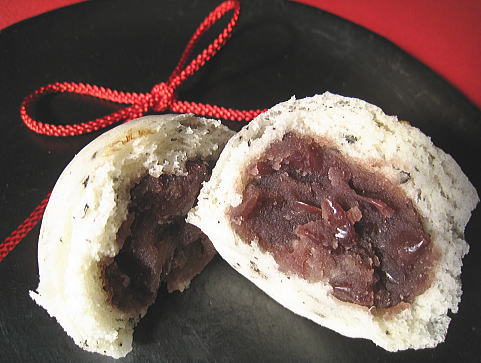 冬和菓子・雪のお饅頭_e0092594_2371658.jpg