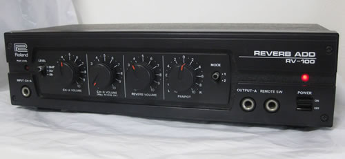 ROLAND RV-100 Reverb Add : tRIObANDdESITOL bLOG