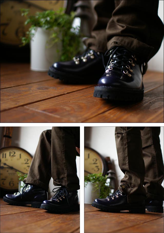 CEBO[セボ] CLIMBING BOOTS CORDOVAN NAVY [クライミングブーツ コード