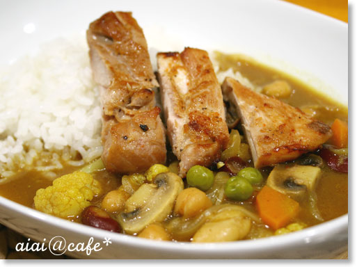 あとのせチキンカレー_a0056451_18333483.jpg