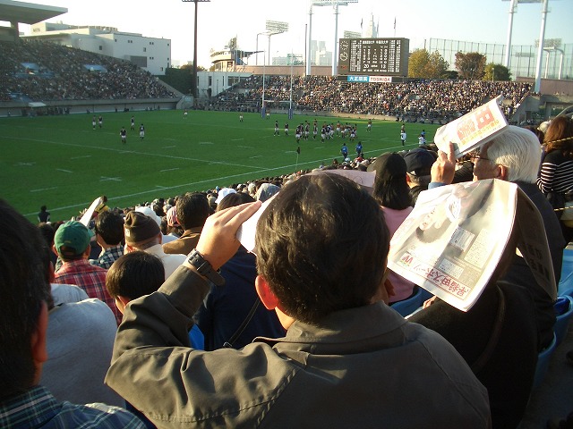身震いするほど感動した!ラグビー早慶戦_f0141310_23463344.jpg