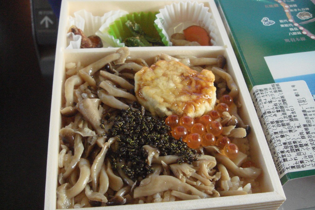 白神浪漫弁当 - こまち秋田新幹線_f0137955_22263249.jpg