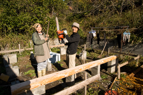 ひだまり 丸太小屋建設記その2_a0096313_15293299.jpg