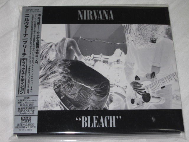 NIRVANA / BLEACH - DELUXE EDITION -_b0042308_2325778.jpg