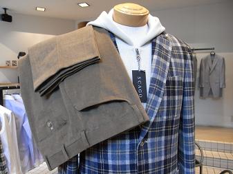 O・TO・NA ならOFFタイムも「ジャケット&パンツ」だべぇ!OYAJIの企み 編_c0177259_20395815.jpg