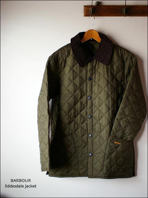 Barbour[バブアー] LIDDESDALE JACKET　リッズデイル　キルティングジャケット _f0051306_13172312.jpg