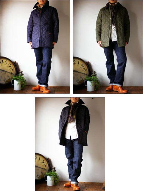 Barbour[バブアー] LIDDESDALE JACKET　リッズデイル　キルティングジャケット _f0051306_13173570.jpg