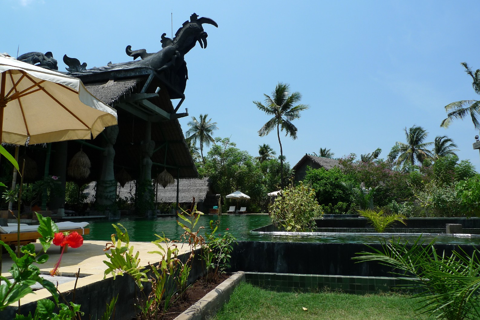 シークレット・ガーデンを眺めながら～Tugu Lombok（朝食編１）_e0142189_1371162.jpg