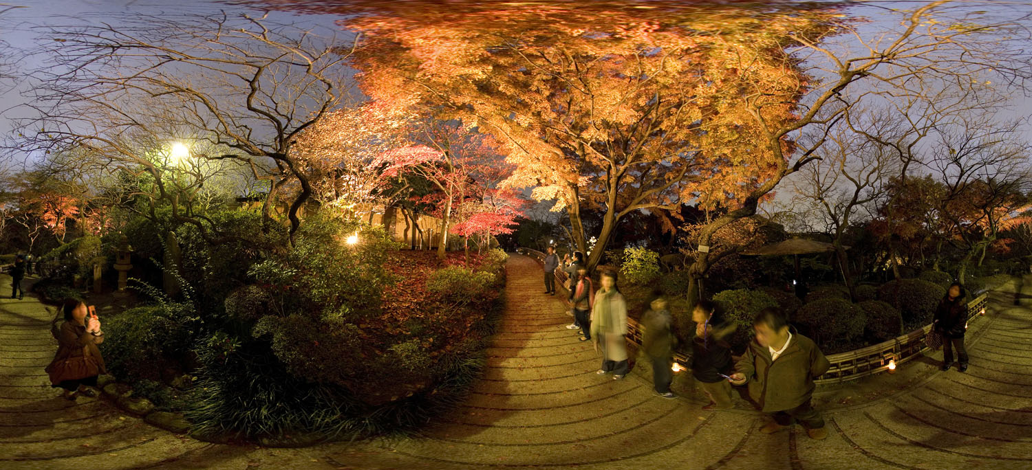 Keio Mogusaen 京王百草園 紅葉ライトアップ 09 Panopic360tokyo
