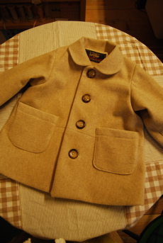 ママのジャケットをキッズジャケットに!!_d0127925_144870.jpg