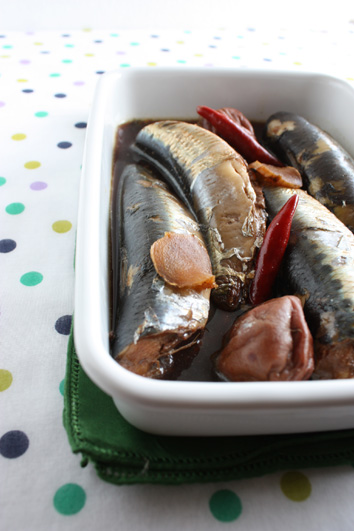 いわしの梅煮 きのう何食べた 再現レシピ