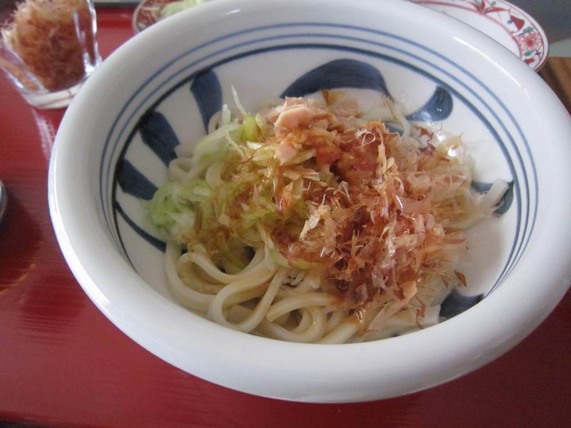 １２月１日　シーチキンの薬味で食べる”釜あげうどん”_c0218879_1981811.jpg