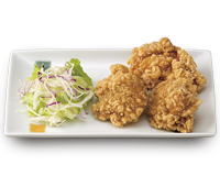 なか卯/牛とじ丼・唐あげ_a0093332_22184568.jpg