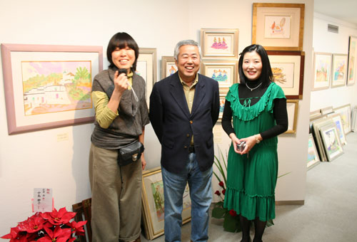 イシイタカシ情景画展スタート_f0171840_1633860.jpg