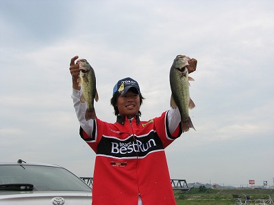 吉田直人 NBC陸釣りクラブ加古川最終戦「東レ・BAWO・ソラローム CUP」 今季2勝目!!_f0182191_8581017.jpg