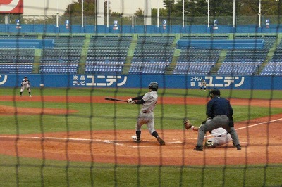 明治神宮大会 大学の部 九州産業大対佛教大_b0166128_10483396.jpg