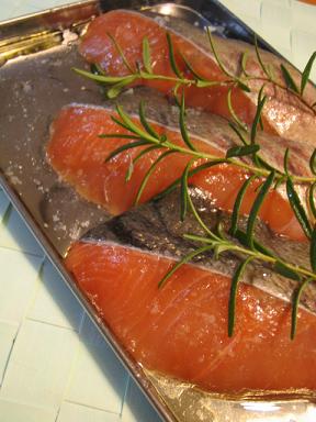 サーモンのハーブマリネ オーブン焼き Kitchen Diary