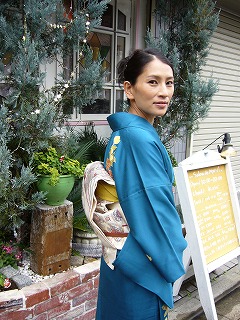お宮参りでブルーのお着物_a0123703_9382063.jpg