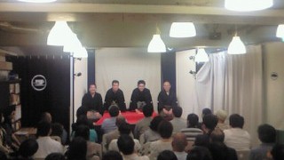 8日は「火曜会 弥助・朝太」 当日券あります & らくごカフェ画像集_e0159841_1973670.jpg