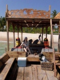 ドラゴンボートでギリ巡り＆シュノーケルツアー ＠ Tugu Lombok_a0074049_1354854.jpg
