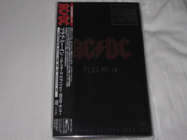 AC/DC / PLUG ME IN COLLECTOR\'S EDITION 3DVD SET_b0042308_22303615.jpg