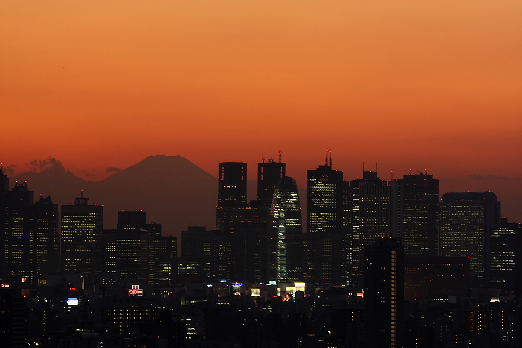 都会の夕暮れ よりみちふぉと