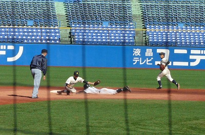 明治神宮大会 高校の部 大垣日大対今治西_b0166128_1775274.jpg