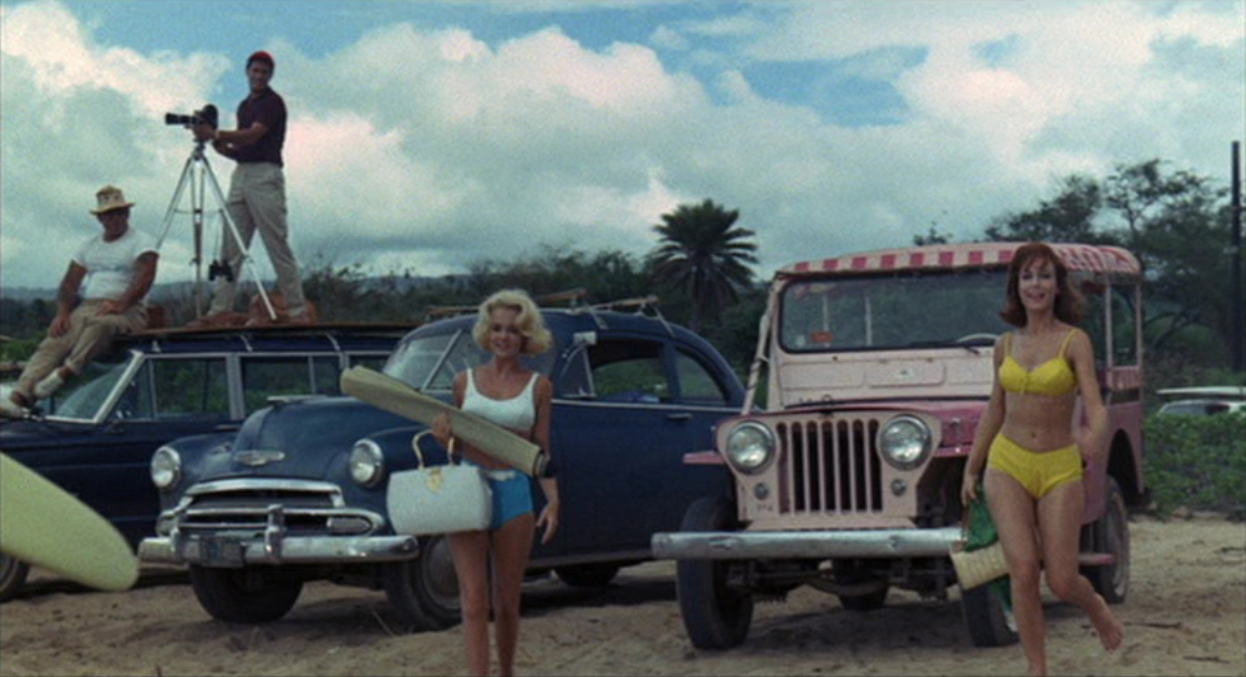 シェリー・フェブレー＆バーバラ・イーデン「Ride the Wild Surf」（1964）_e0042361_23502825.jpg