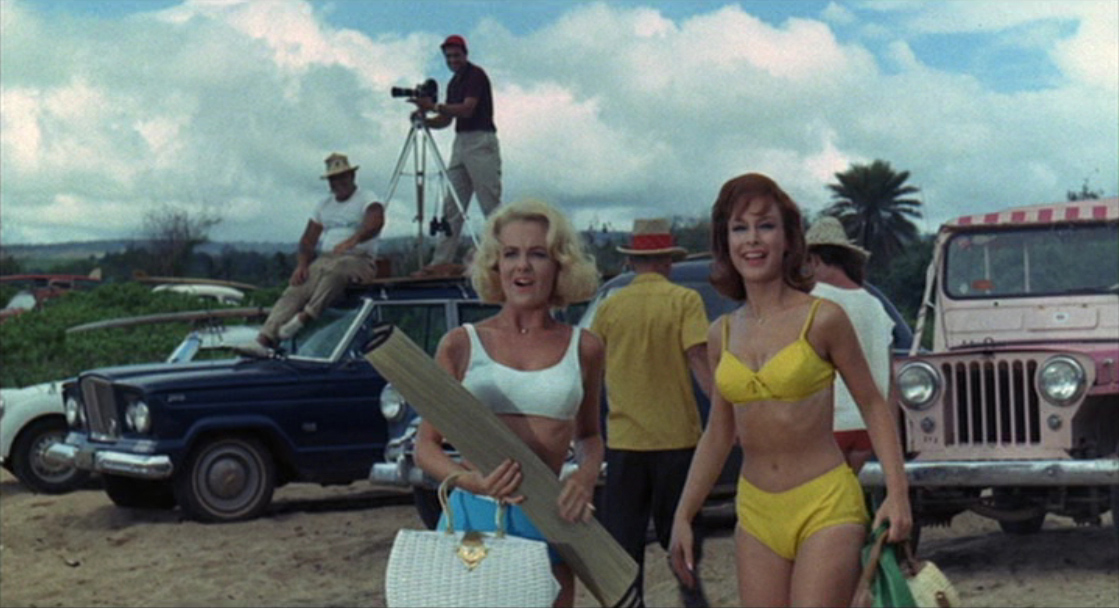 シェリー・フェブレー＆バーバラ・イーデン「Ride the Wild Surf」（1964）_e0042361_23510100.jpg