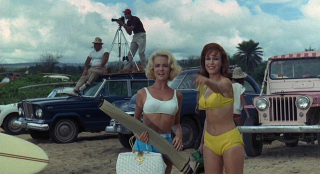 シェリー・フェブレー＆バーバラ・イーデン「Ride the Wild Surf」（1964）_e0042361_23511785.jpg