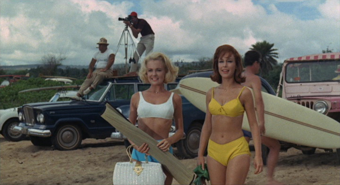 シェリー・フェブレー＆バーバラ・イーデン「Ride the Wild Surf」（1964）_e0042361_23513014.jpg