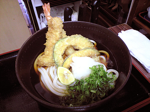 えび天おろしぶっかけ&鶏天おろしぶっかけ_c0092877_1564999.jpg