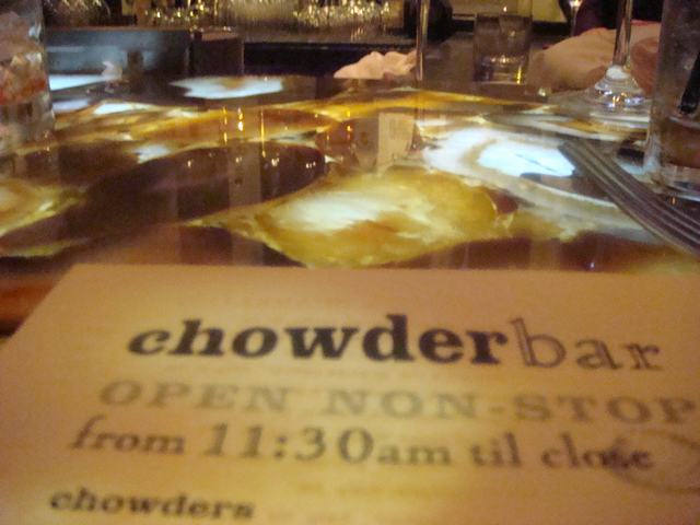 コンサートの後はCHOWDER HOUSEで夕食、_d0100880_23255384.jpg