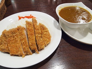 カツカレー_e0113495_20282820.jpg