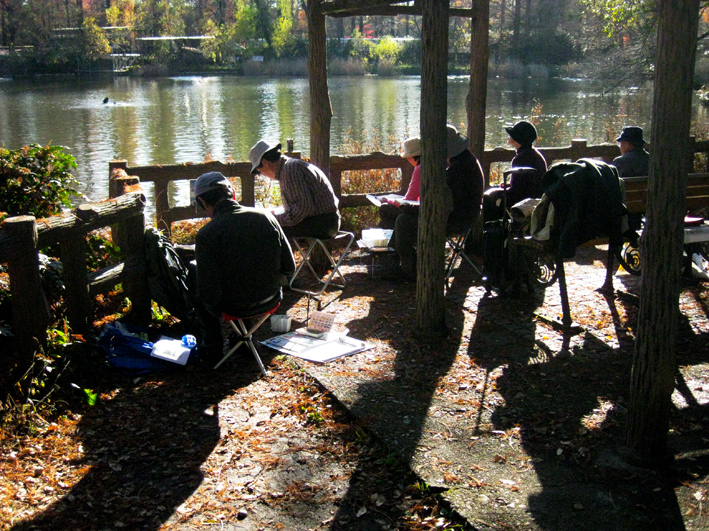 紅葉の井の頭公園_b0167256_8544950.jpg