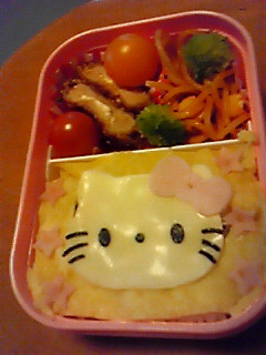 キティちゃん弁当_b0099223_16413768.jpg