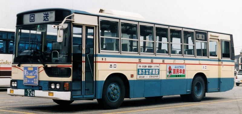 加越能鉄道 大型路線車 2 バス三昧