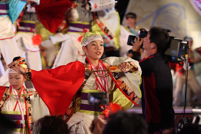 第56回よさこい祭り（2009） 後夜祭 ほにや その1_a0077663_71043.jpg