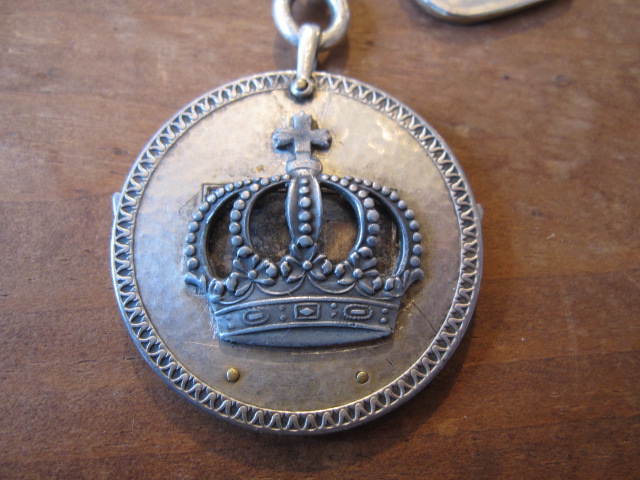 ＜ANTIQUE SKULL & CROWN FOB WATCH CHAIN＞_d0098545_1562731.jpg