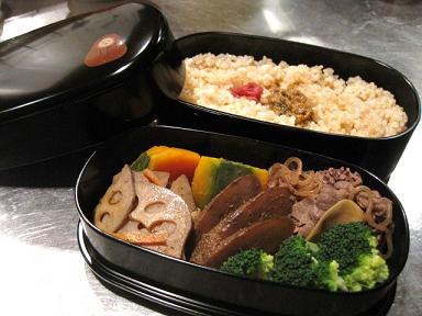 男子の二段弁当 Azukki的