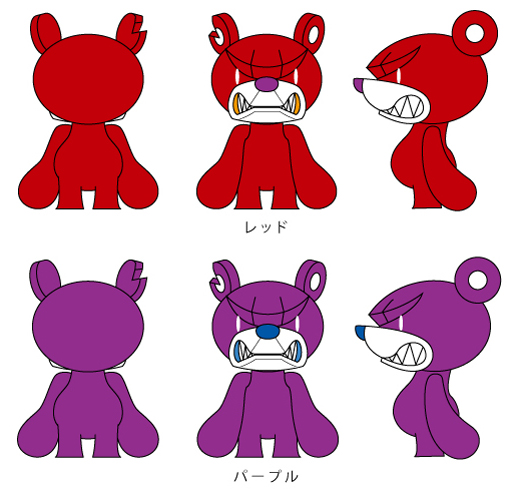 Baby Knuckle Bear PURPLE & RED ご予約受付開始!_f0010033_19571839.jpg